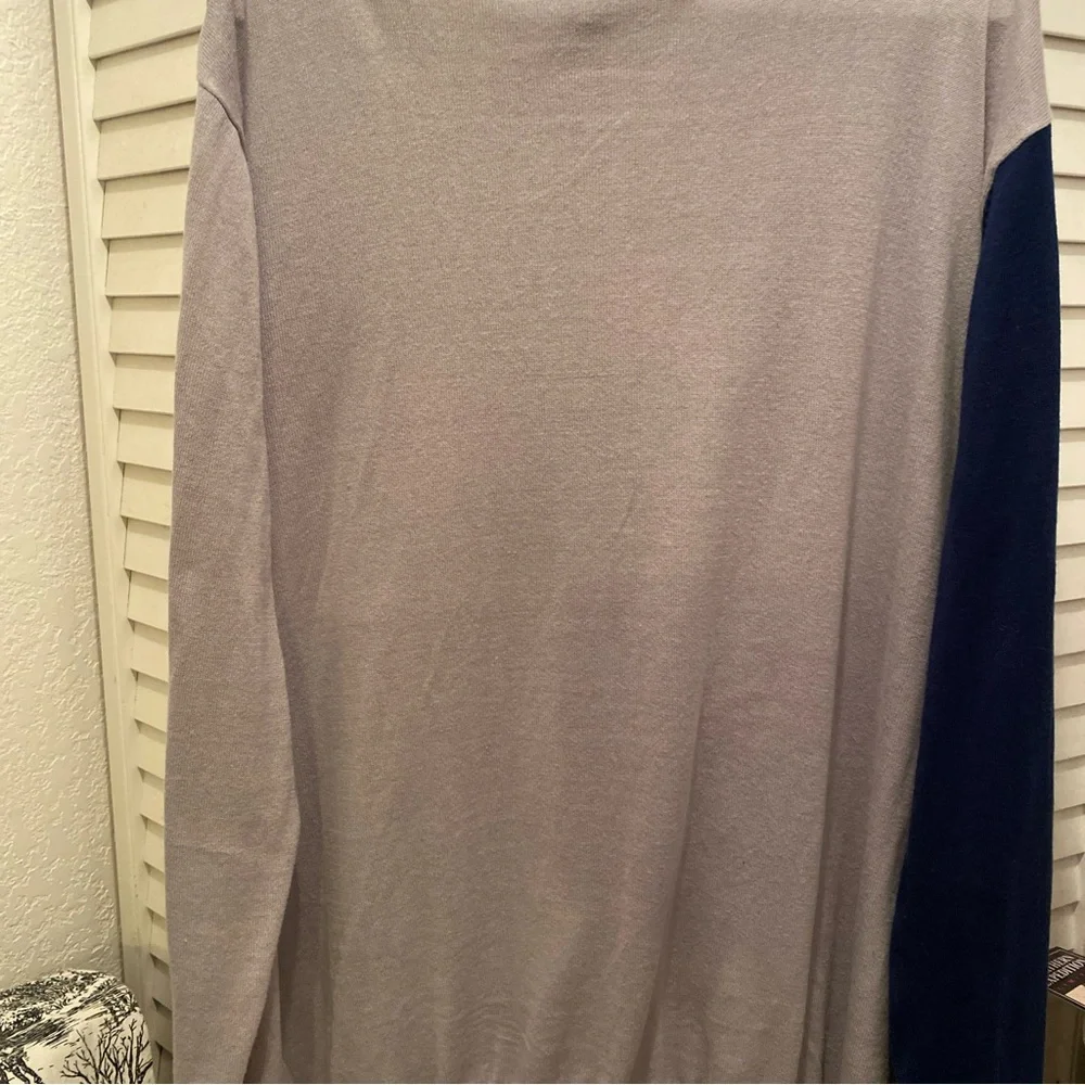 JUSTICE Teen Girl LongSleeve T-shirt “Kitty Snow What” Size Large Gray/Blue EUC